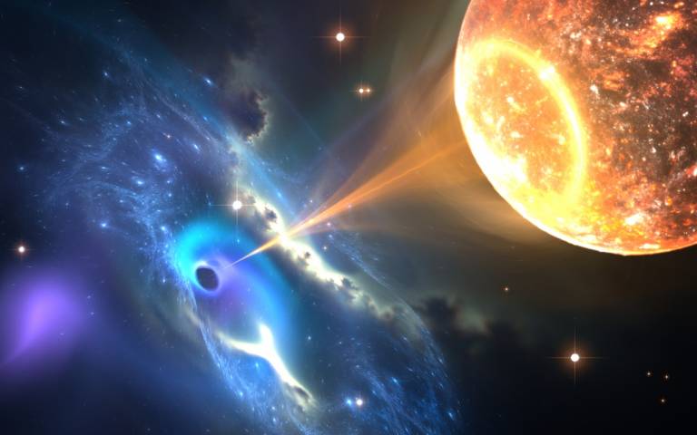 Nổ tia gamma, quái vật vũ trụ “xuyên không” 10,6 tỷ năm lộ diện-9