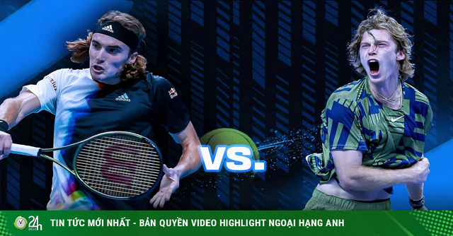 Video tennis Tsitsipas – Rublev: Ngược dòng mãn nhãn, vé bán kết về tay (ATP Finals)-cover-img