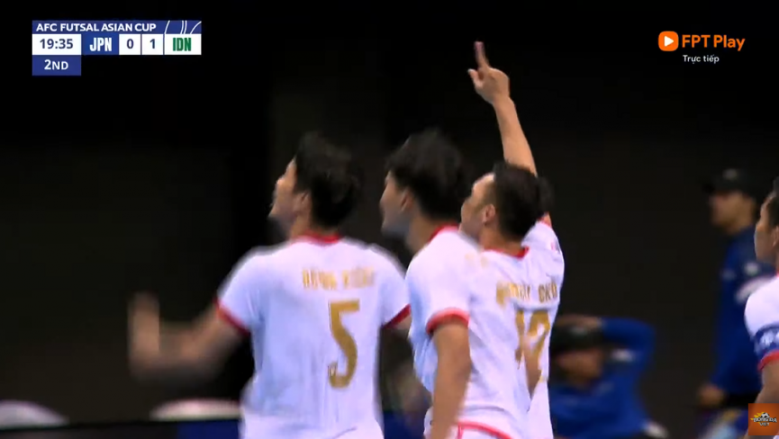 Indonesia không được công nhận bàn thắng, Nhật Bản vào bán kết futsal châu Á-7