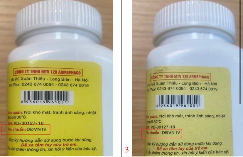Phát hiện lô thuốc Tetracyclin 250mg giả-1