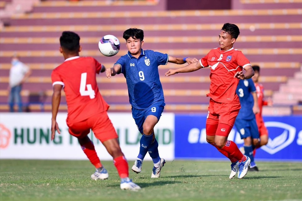 U17 Thái Lan đánh bại U17 Nepal trận mở màn vòng loại U17 Châu Á-2
