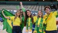 Những nữ cổ động viên Brazil xinh đẹp trên khán đài World Cup 2022-cover-img