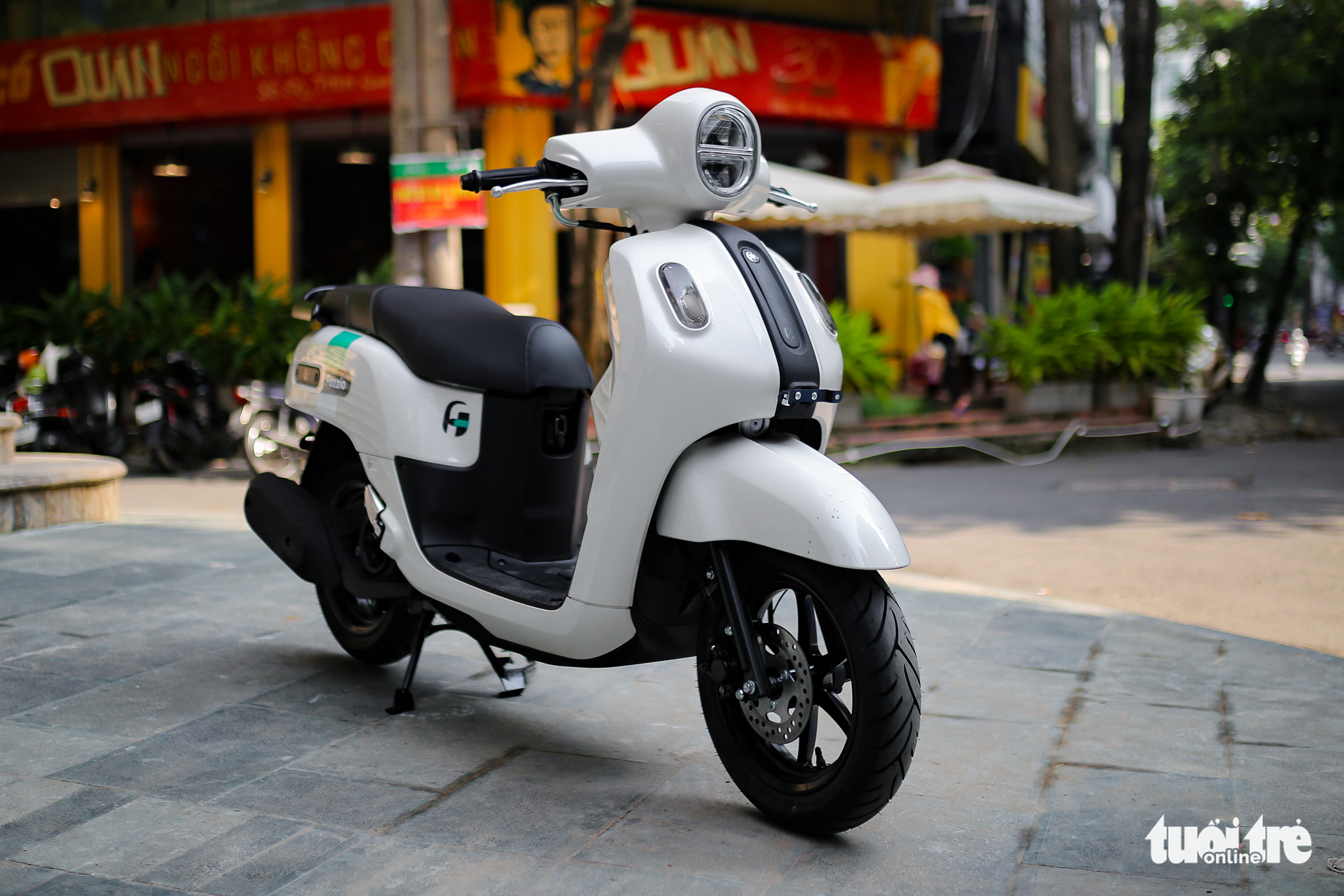 Yamaha Fazzio - Xe tay ga kiểu dáng lạ, động cơ điện, giá gần 50 triệu đồng-3