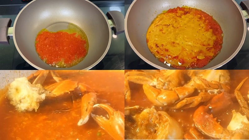 Cách làm món cua sốt ớt cay ngon đúng kiểu Singapore-4