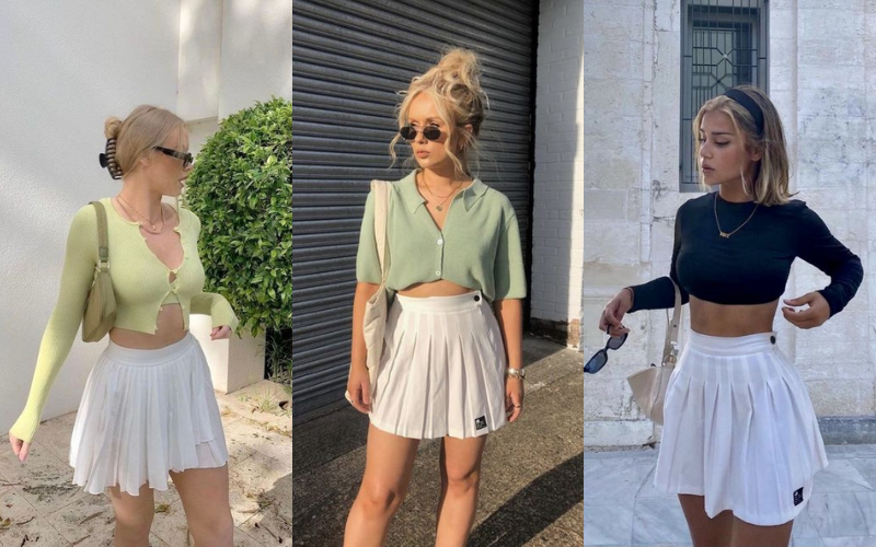 4 cách bắt trend chân váy tennis sành điệu như Gen Z, chị em 30+ vẫn "cân" ngon ơ-1