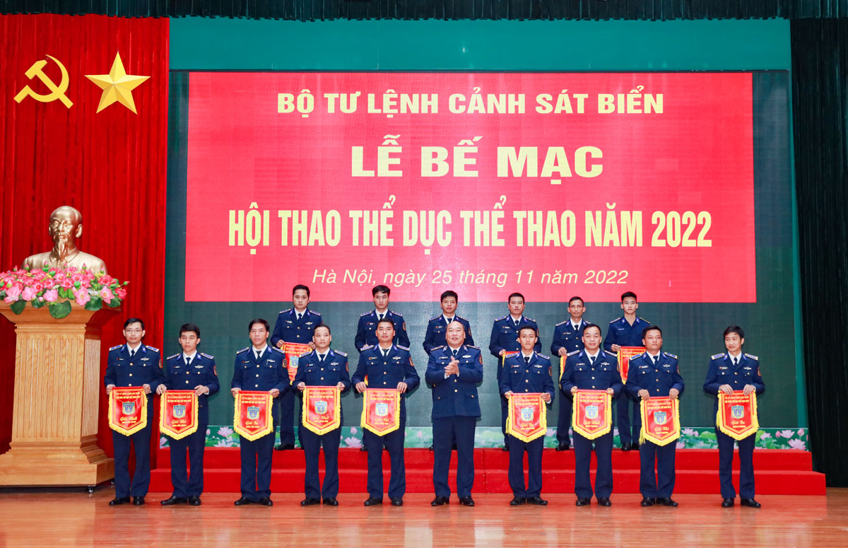 BTL Cảnh sát biển bế mạc Hội thao thể dục thể thao năm 2022-1