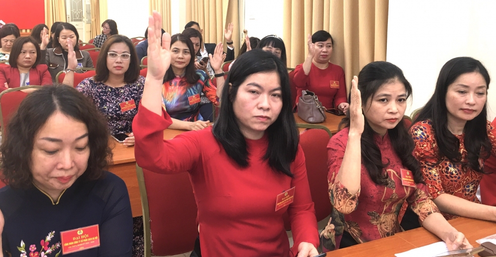 Quận Hoàn Kiếm: Tổ chức thành công Đại hội điểm Công đoàn Công ty Cổ phần Sách Hà Nội-7