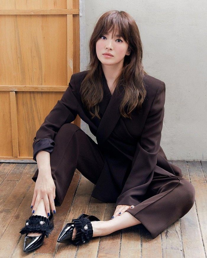 6 kiểu tóc chân ái của Song Hye Kyo, ép thẳng đơn giản hay cắt ngắn cũng toát lên vẻ sang chảnh-3