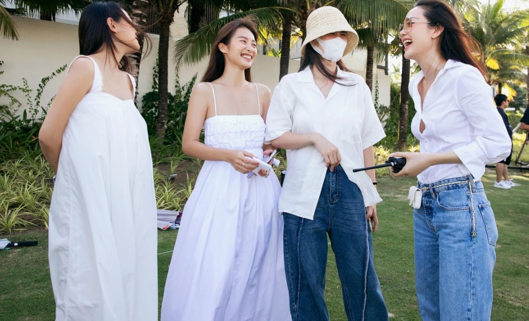 Minh Hằng tổng duyệt cho lễ cưới, nhan sắc “cô dâu tháng 6” khiến dân tình gây mê-2