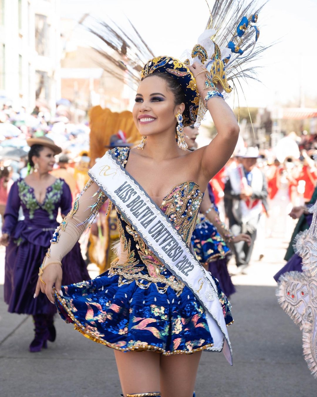 Hoa hậu Hoàn vũ Bolivia bị tước vương miện-1