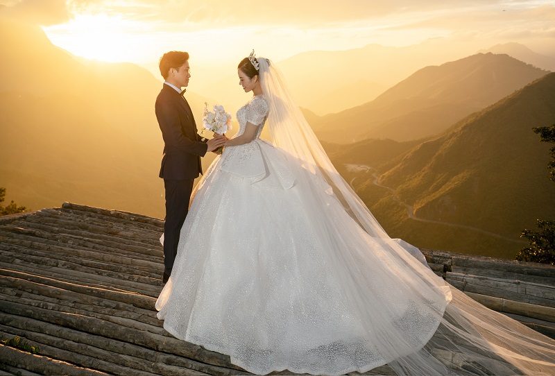 Ảnh cưới đẹp ngọt ngào của Quán quân Sao mai Lương Hải Yến-2