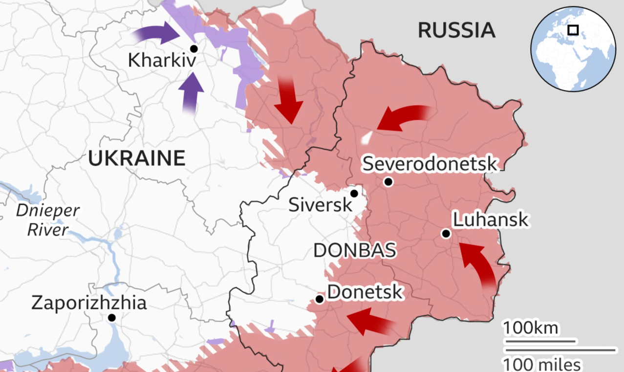 Thành phố tiền tuyến Ukraine bị chia cắt với thế giới-2