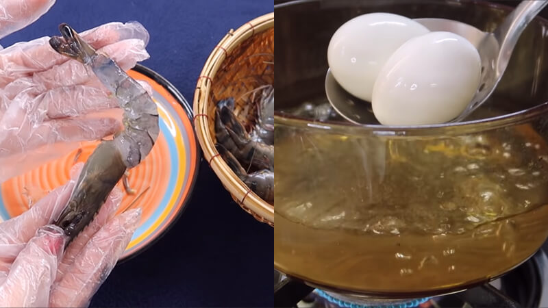Cách làm tôm chiên trứng muối thơm ngon bùng vị-1