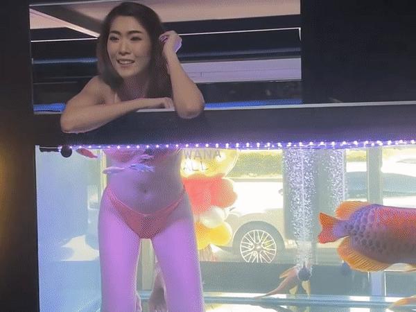 Thái Lan dùng "chiêu độc" thuê các cô gái mặc bikini sexy để hút khách hàng-1