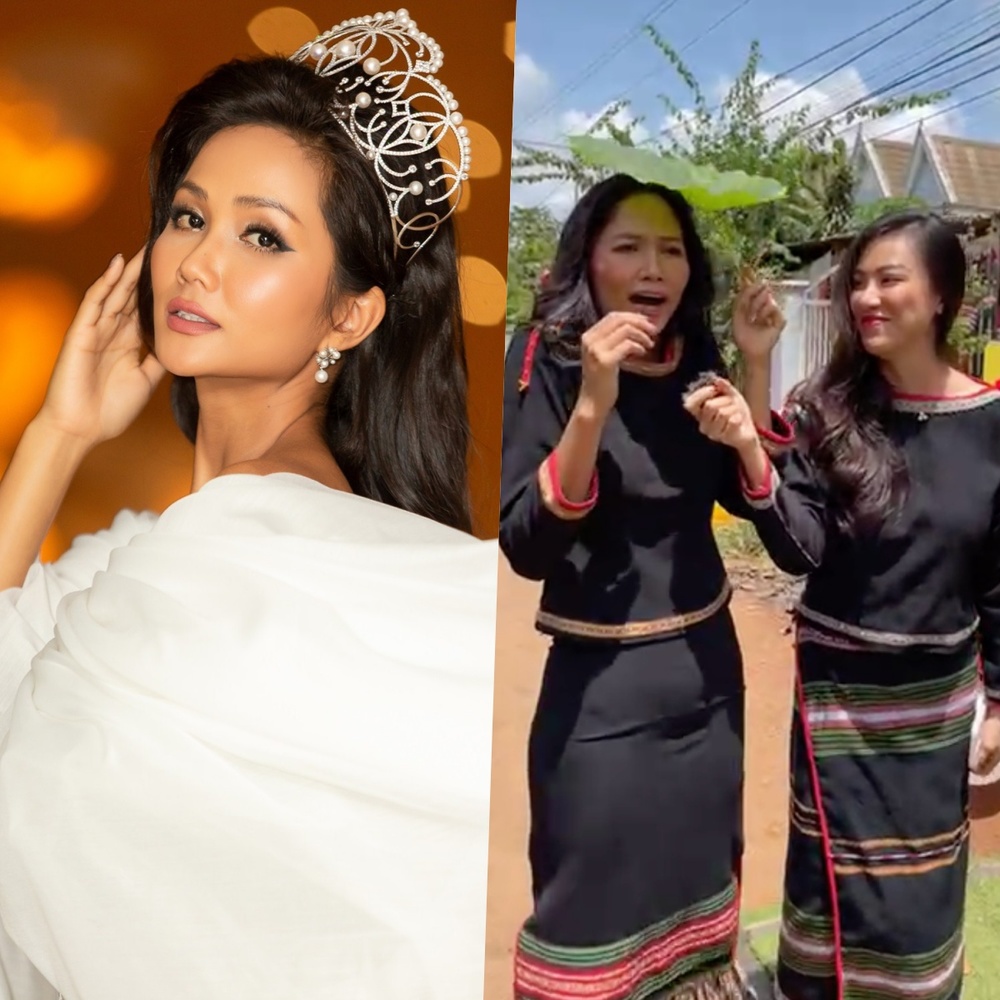 Hoa hậu H'Hen Niê chiếm spotlight trong đám cưới em trai-1