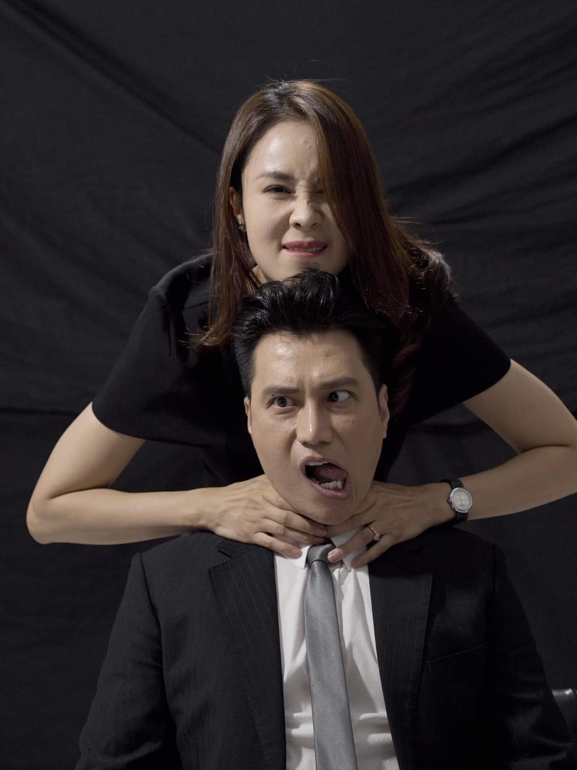 Sao Việt: Ảnh hậu trường hài hước của Hồng Diễm trong phim mới-1