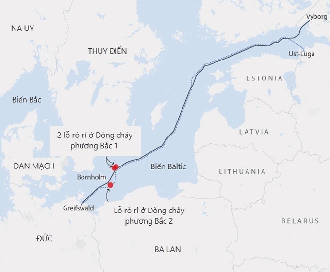Nga nói có bằng chứng về thủ phạm vụ rò rỉ đường ống khí đốt-2