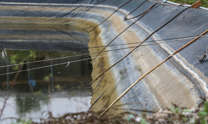 Khánh Hòa: Ảnh kinh hãi trại nuôi tôm xả nước thải ra biển đen ngòm-7