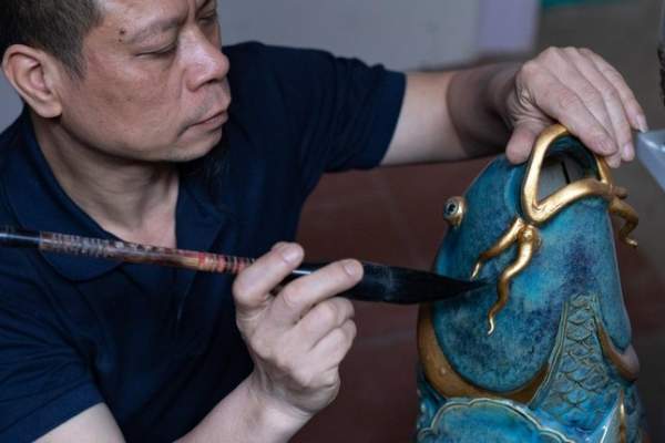 Hai sản phẩm của nghệ nhân xứ gốm Bát Tràng vừa lập kỷ lục Guinness-2