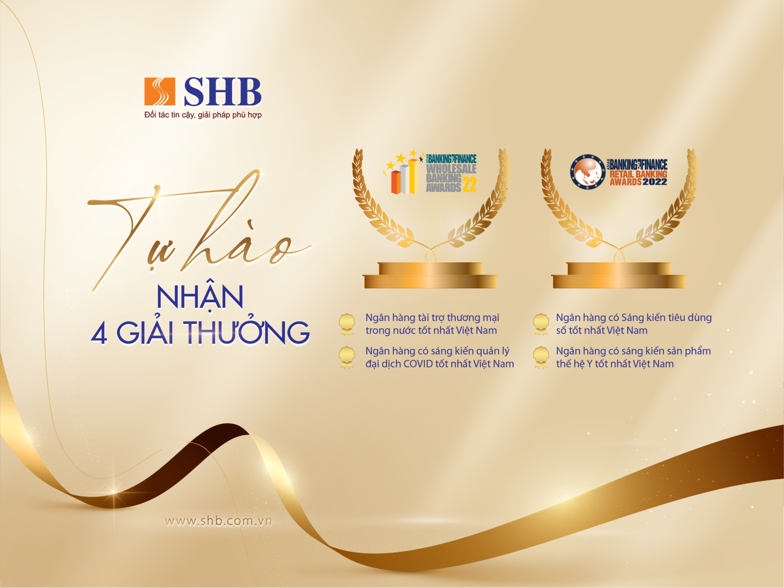 Ngân hàng SHB ‘thắng lớn’ các giải thưởng của ABF-1