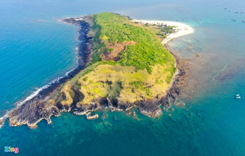 Hòn đảo hình con chim ở Phú Yên-2