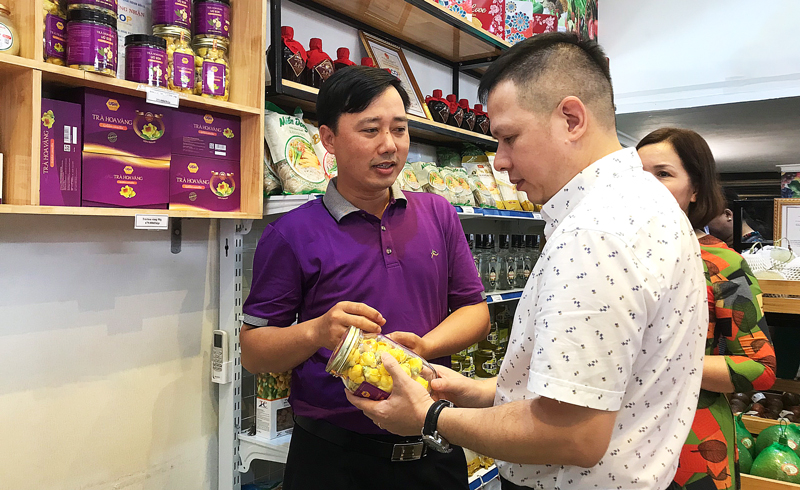 Khai trương điểm giới thiệu và bán sản phẩm OCOP tại số 180 Lạc Trung, quận Hai Bà Trưng-1