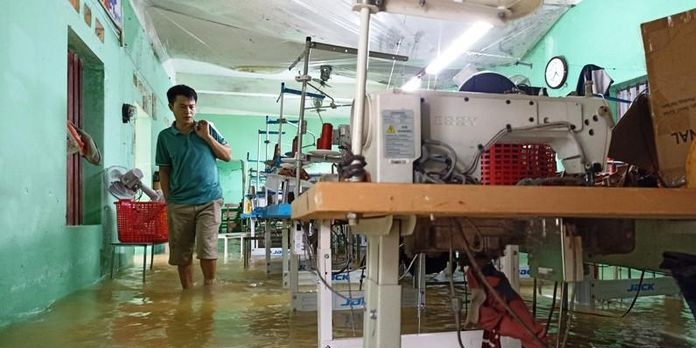 Hồ Yên Mỹ xả lũ, gần 200 hộ dân ở Thanh Hoá chịu cảnh ngập lụt-3