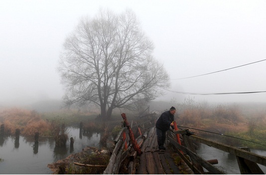 Chùm ảnh nước Nga chìm trong sương mù đầy bí ẩn-13