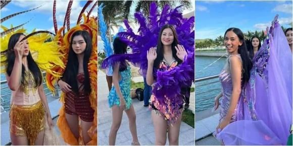 Miss World Vietnam 2022 bị chê phản cảm vì cho thí sinh ăn mặc hở, uốn éo trên xe diễu hành-2