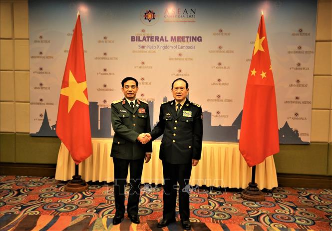 Bộ trưởng Phan Văn Giang gặp song phương Bộ trưởng Quốc phòng Campuchia, Trung Quốc-2