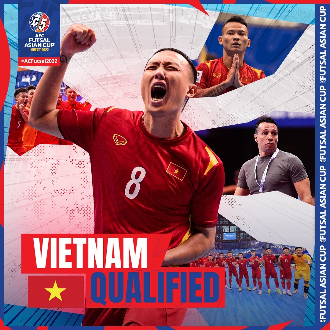 Bảng xếp hạng giải futsal Châu Á 2022: Futsal Việt Nam giành ngôi nhì bảng-1