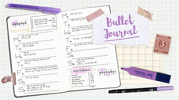 Bullet journal là gì? Hướng dẫn làm bullet journal siêu đơn giản cho người mới bắt đầu-6