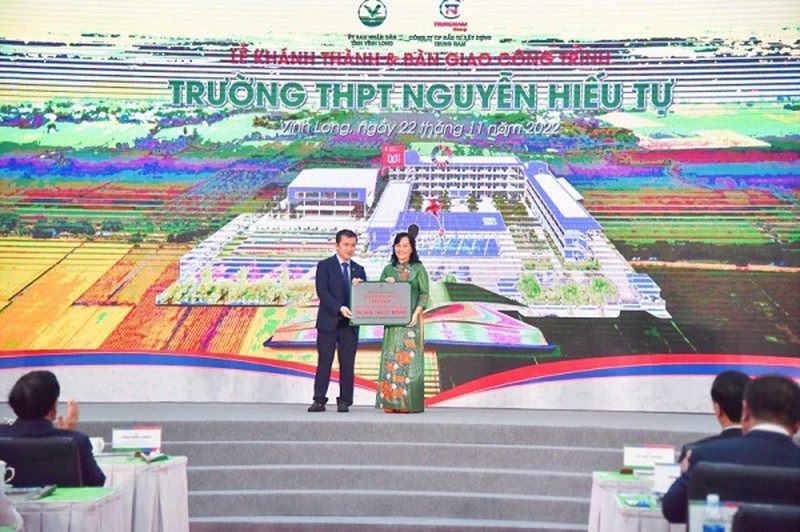Trungnam Group khánh thành và bàn giao ngôi trường 162 tỷ đồng tại Vĩnh Long-2
