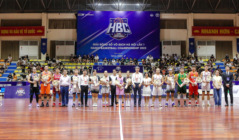 Khai mạc Giải bóng rổ vô địch Hà Nội - HBC năm 2022-1