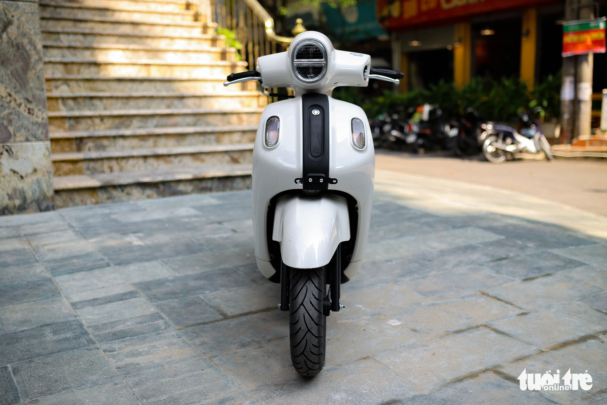 Yamaha Fazzio - Xe tay ga kiểu dáng lạ, động cơ điện, giá gần 50 triệu đồng-4
