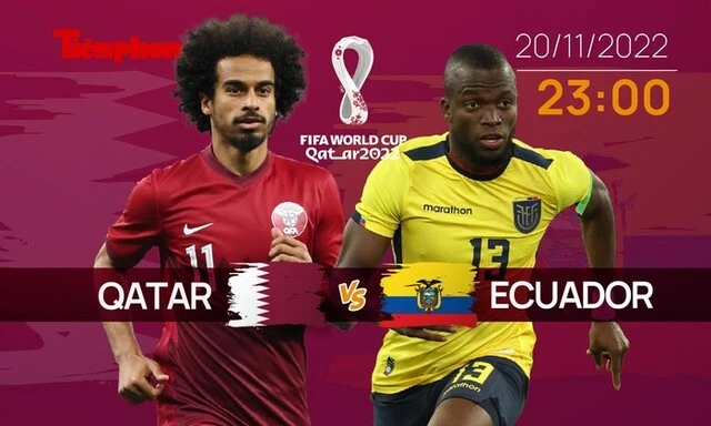 World Cup 2022: Tương quan trận đấu Qatar - Ecuador, 23 giờ 20/11-cover-img