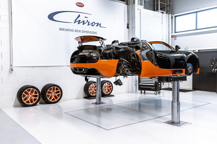 Bugatti ra mắt chương trình “tân trang” lại xe cũ cho Veyron và Chiron-1