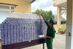 Kiên Giang: Trong 2 giờ bắt 4 vụ vận chuyển thuốc lá lậu ở khu vực biên giới-img