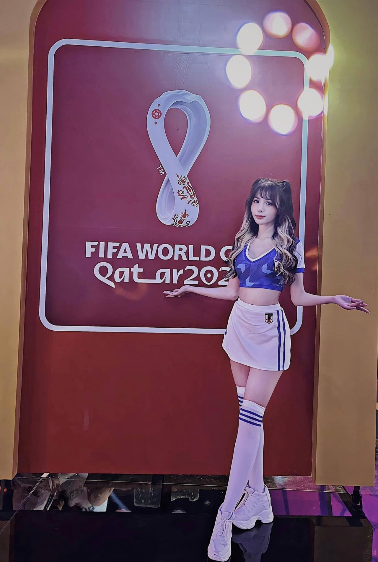 Diện mạo xinh đẹp và nổi bật của dàn người đẹp 'Nóng cùng World Cup 2022'-18