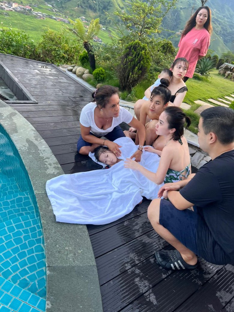 Nữ giám đốc Hà Nội suýt mất con ở hồ bơi resort: Ám ảnh kể lại giây phút bé đuối nước-3