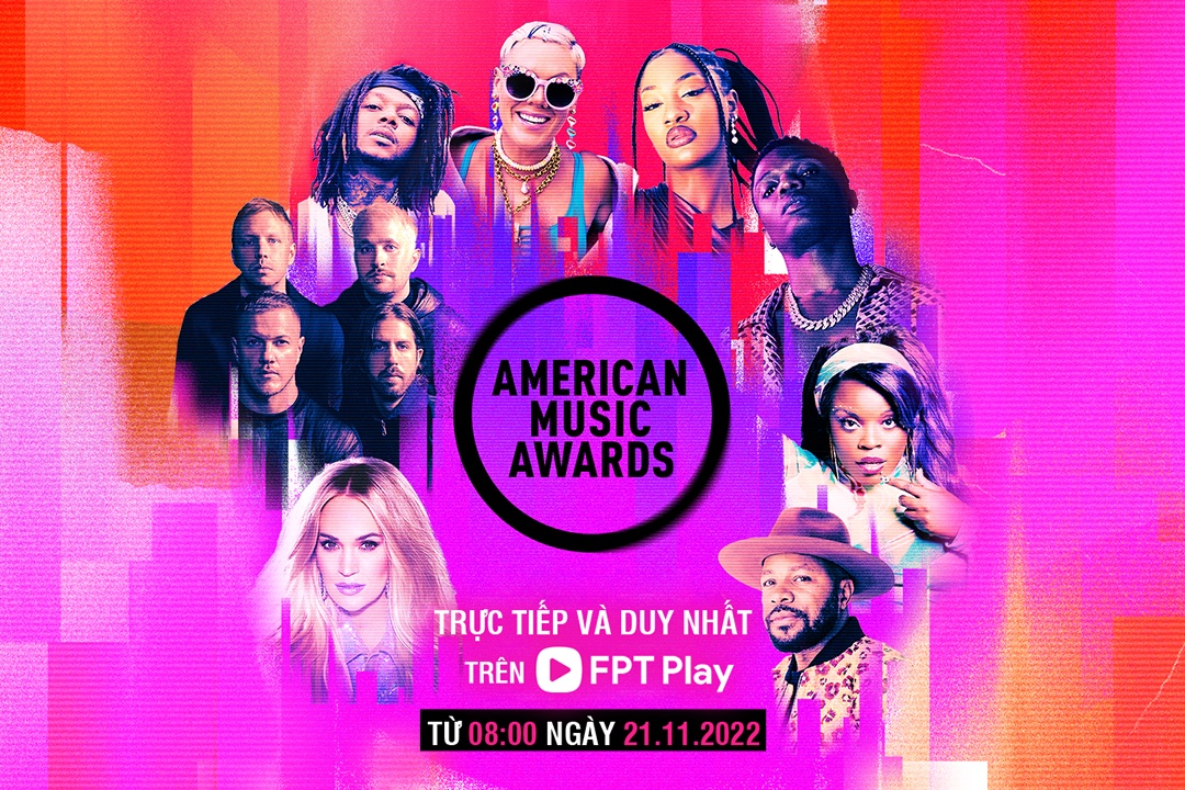 American Music Awards 2022 trực tiếp và độc quyền trên FPT Play-4