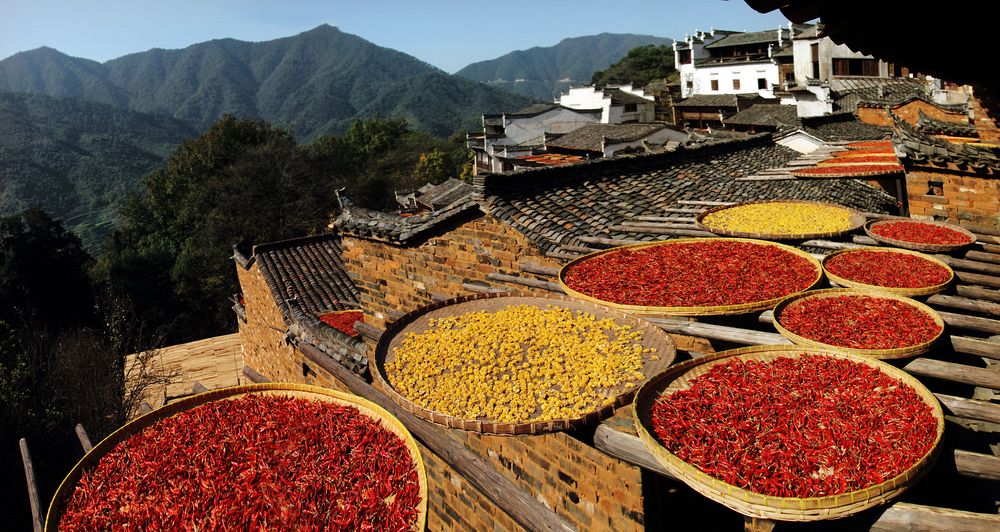 Ngôi làng cổ Trung Quốc lấy thực phẩm phơi khô làm điểm nhấn du lịch-4