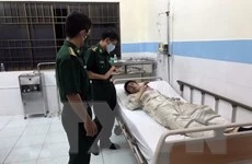 Trực thăng đưa 8 thuyền viên tàu Wu Zhou 8 vào Bệnh viện Vũng Tàu-cover-img