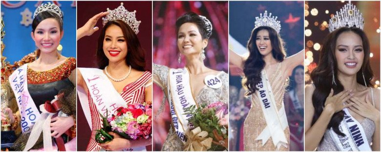 Đêm chung kết các đời Hoa hậu Hoàn Vũ tụ hội, chỉ 2 người đẹp vắng mặt: Đều chồng con giàu sang-1