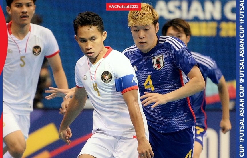 Indonesia không được công nhận bàn thắng, Nhật Bản vào bán kết futsal châu Á-1