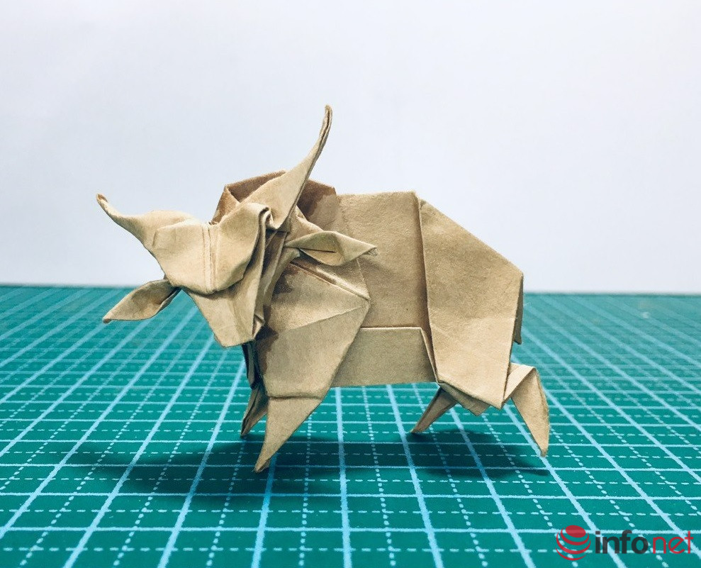 Gặp gỡ chàng trai gấp giấy Origami tạo hình 12 con giáp sinh động gây 'sốt' mạng xã hội-12