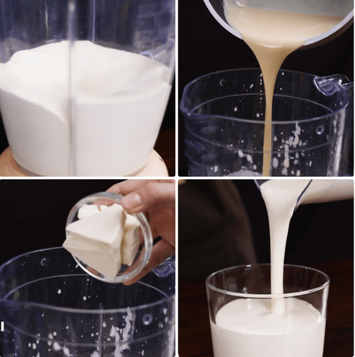Cách làm kem tươi phô mai thơm béo, siêu đơn giản với máy xay sinh tố tại nhà!-5