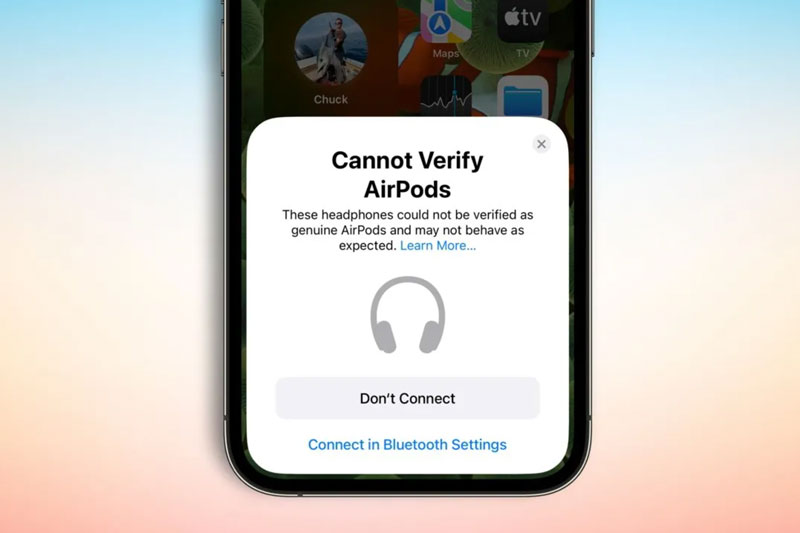 Phát hiện tai nghe AirPods giả nhờ nâng cấp lên iOS 16-cover-img