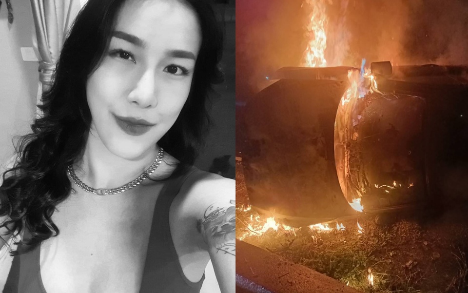 Nữ người mẫu Thái Lan bị lật xe, qua đời ở tuổi 34-1
