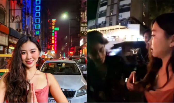 Một nữ streamer người Hàn bị quấy rối ngay trên đường phố Ấn Độ-1